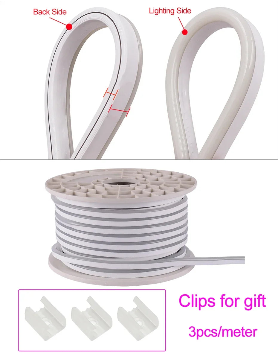 Tira LED Neon 220V RGB 1-100m - Exterior IP67 WiFi Tuya