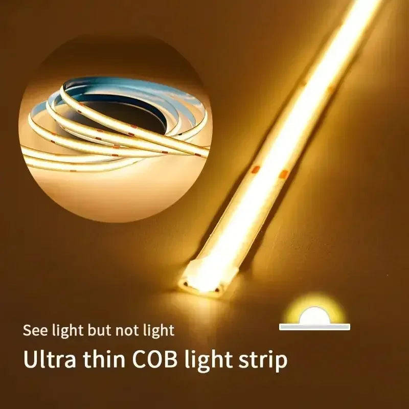 Tira LED COB USB 5V - 320 LEDs/m Táctil Regulable
