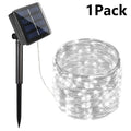 Guirnalda Solar LED 7-32m - Luces Jardin Exterior Impermeable