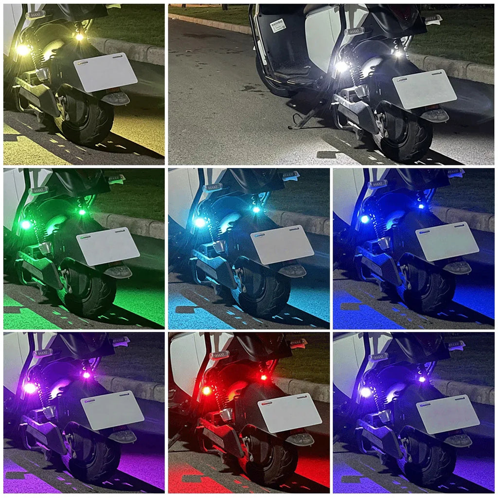 Luz Estroboscopica LED RGB - Advertencia Drones Motos