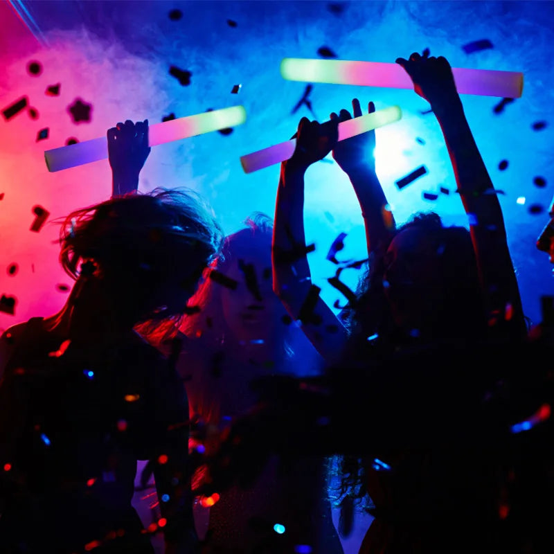 Palos Luminosos LED Fiesta Pack 15-30 - RGB Colores Eventos