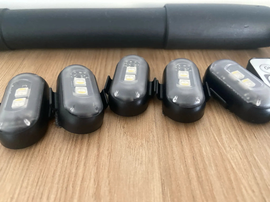 Luz Estroboscopica LED RGB - Advertencia Drones Motos