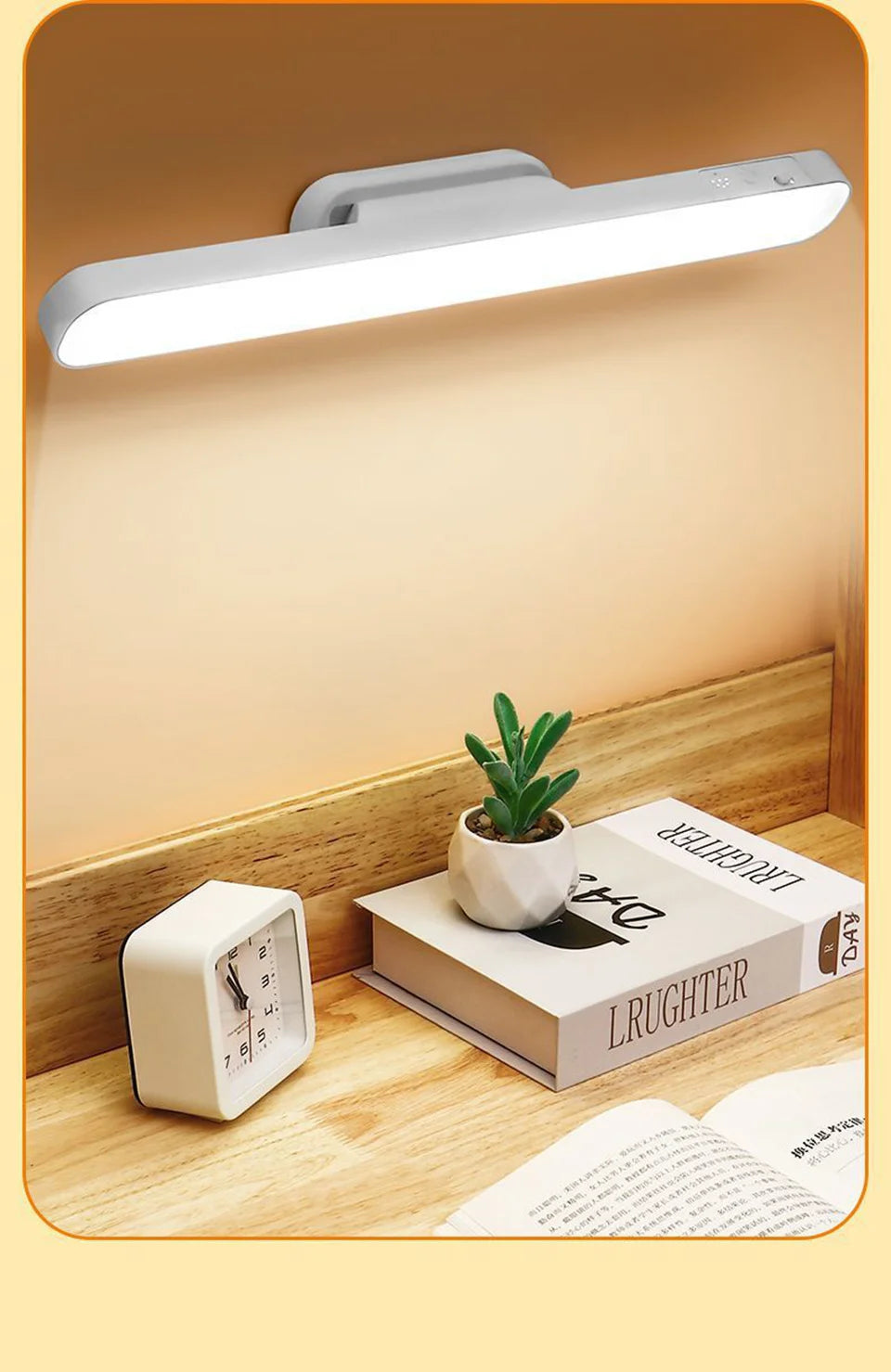 Lampara LED Magnetica Recargable - Mando Distancia 3 Colores