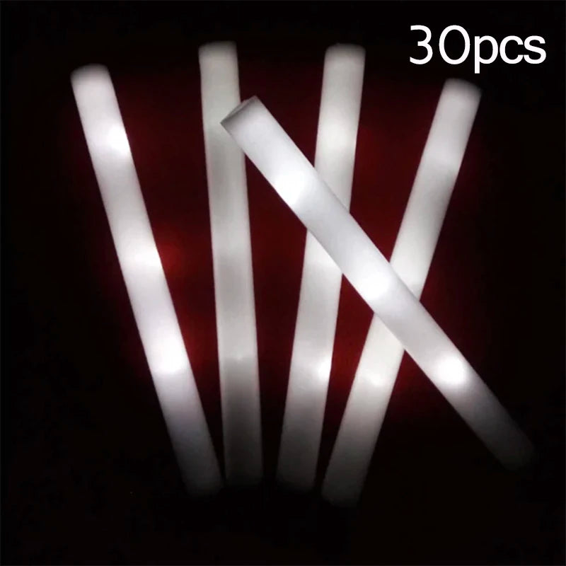 Palos Luminosos LED Fiesta Pack 15-30 - RGB Colores Eventos