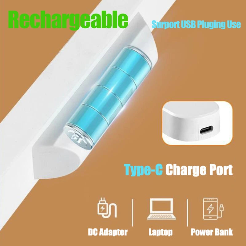 Lampara LED Magnetica Recargable USB - Colgante Armario 3 Colores