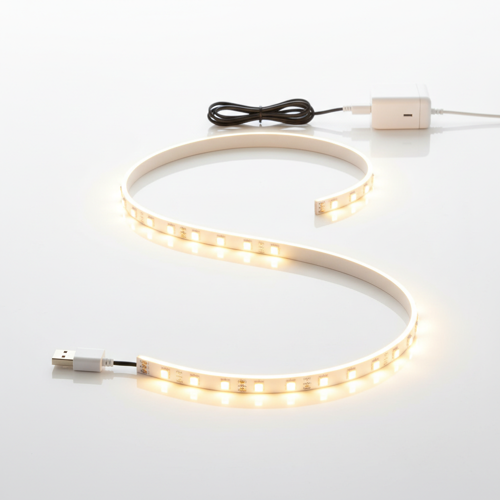 Tira COB LED USB iluminada
