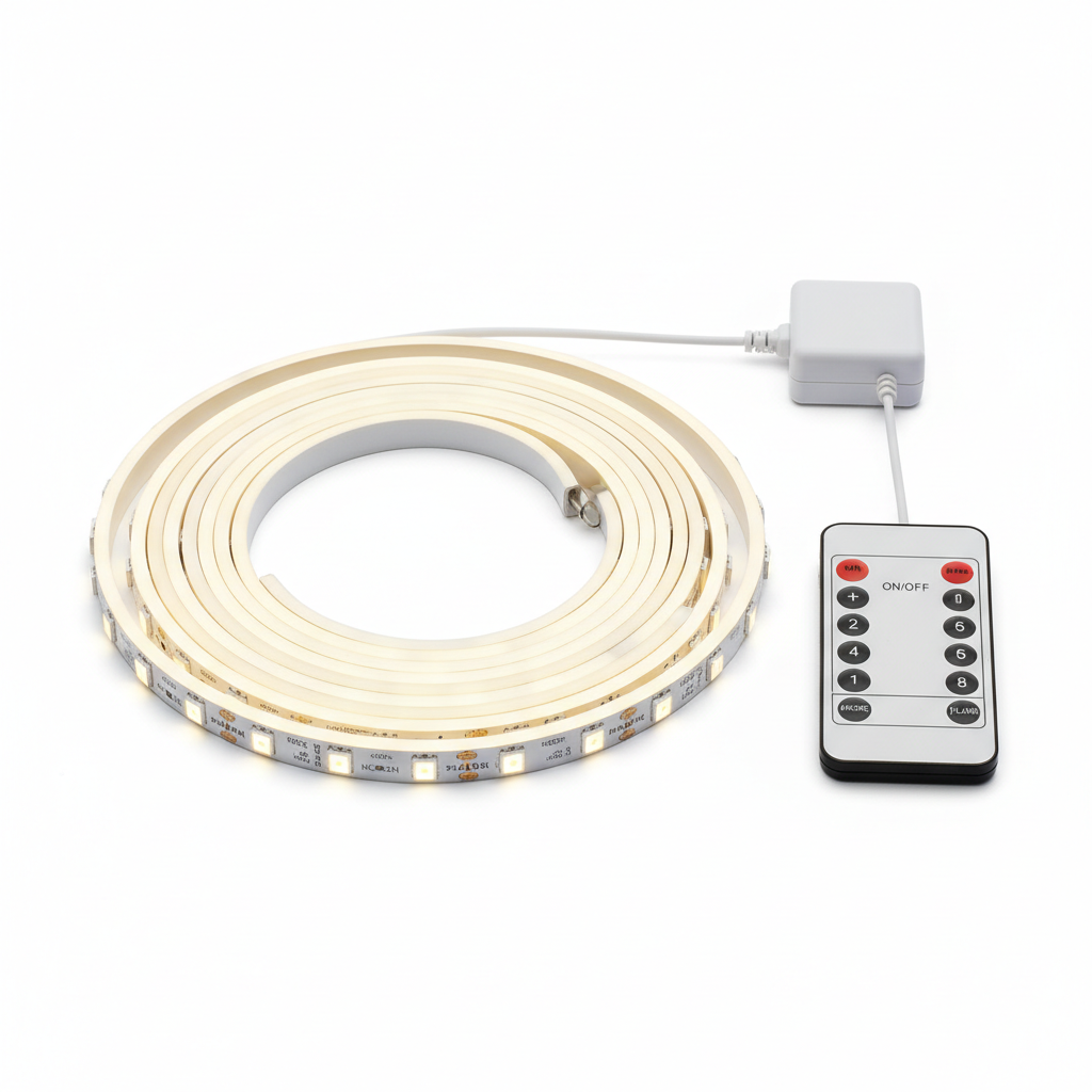 Tira LED regulable con mando