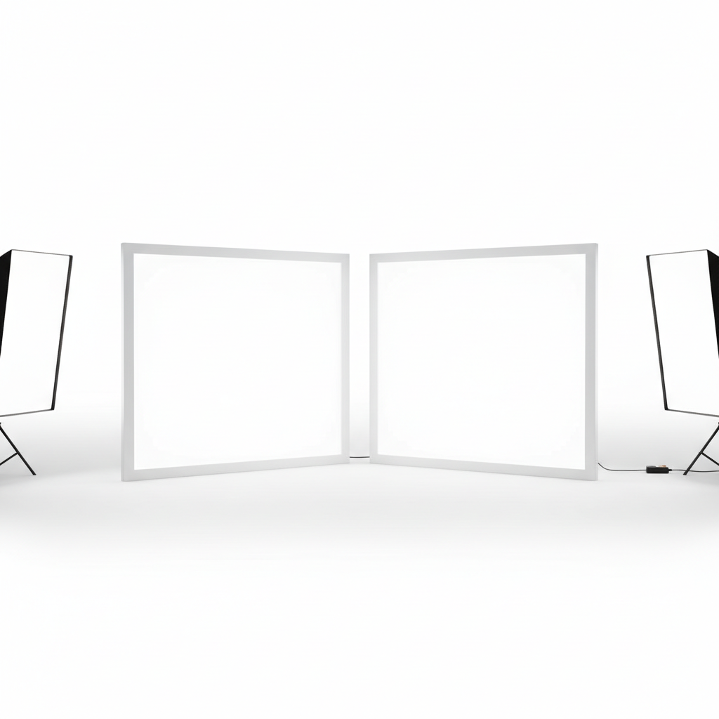 Panel LED iluminado