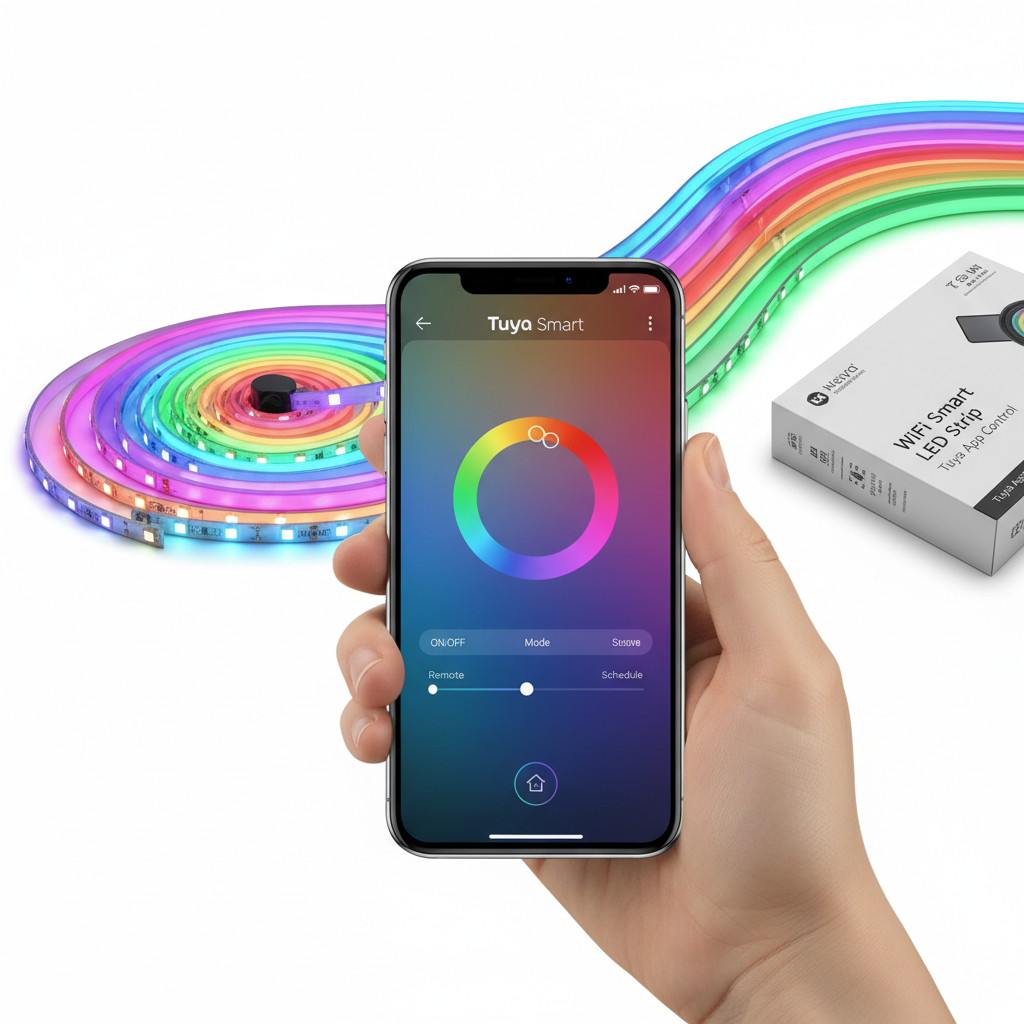 Tira LED WiFi Smart Tuya con control por app