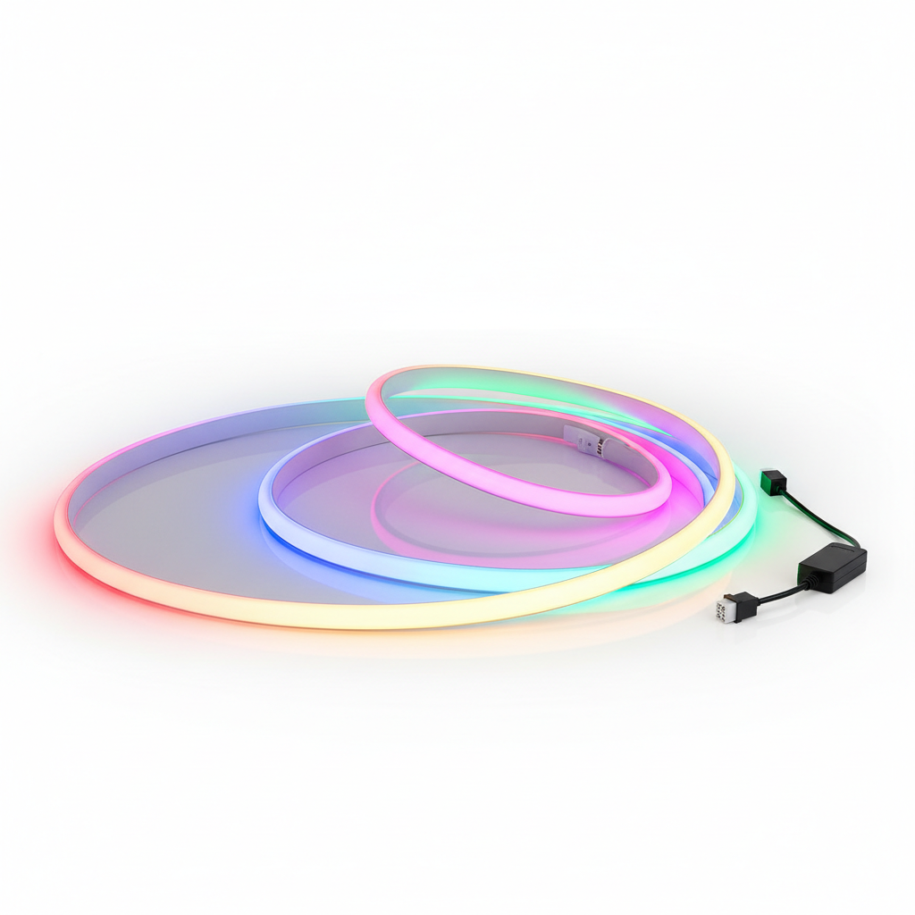 Tira neon flex RGB 5m frontal
