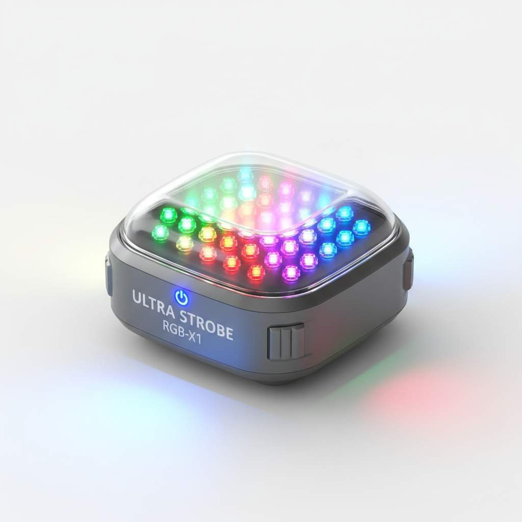 Luz estroboscopica LED RGB
