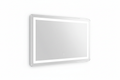 Espejo LED bano rectangular 80x60cm antivaho